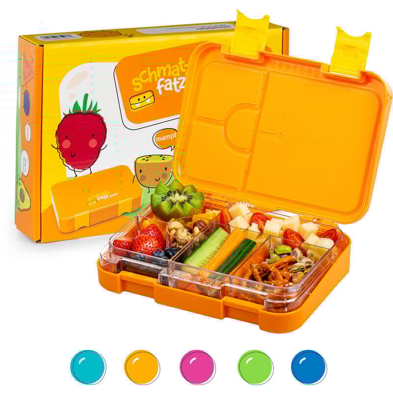 

Fiambrera junior 6 compartimentos schmatzfatz 21,3 x 15 x 4,5 cm (AnxAlxP)