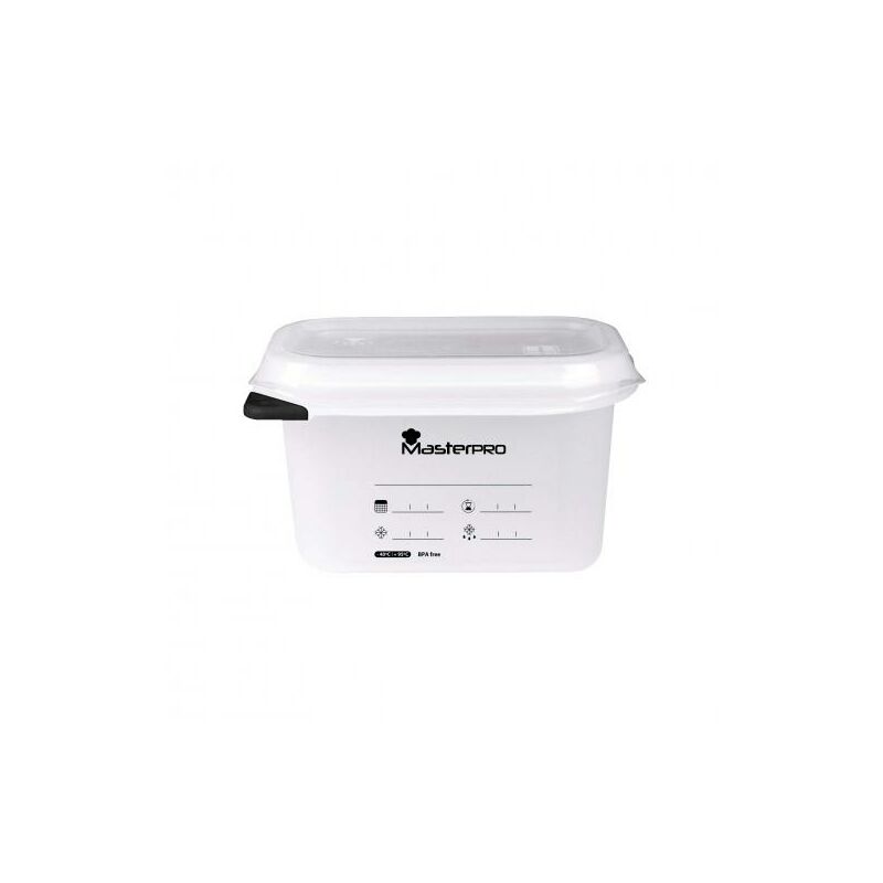 

Masterpro - Fiambrera hermética Bergner colección Foodies 1,1L