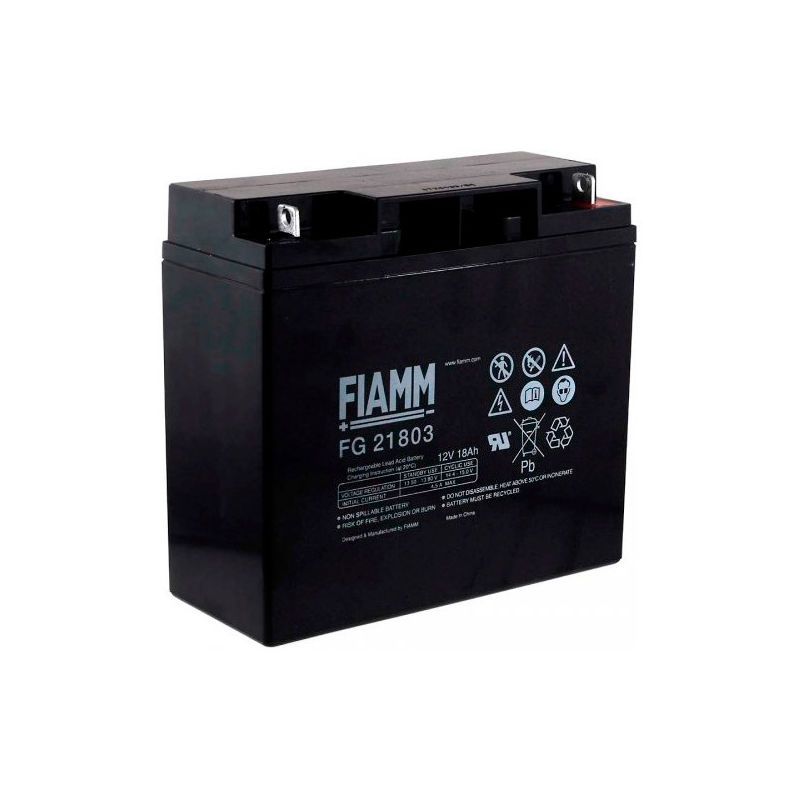 

Batería plomo AGM FG21803 12V 18Ah M5-M - Fiamm