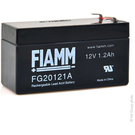 Fiamm - Batterie plomb AGM FIAMM FG20121A 12V 1.2Ah F4.8
