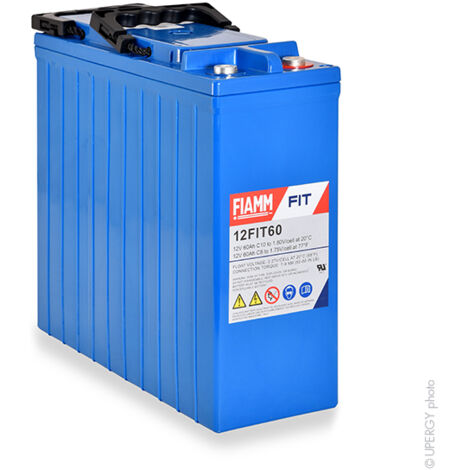 Fiamm - Batterie telecom FIAMM 12FIT60 FT 12V 60Ah M6-F