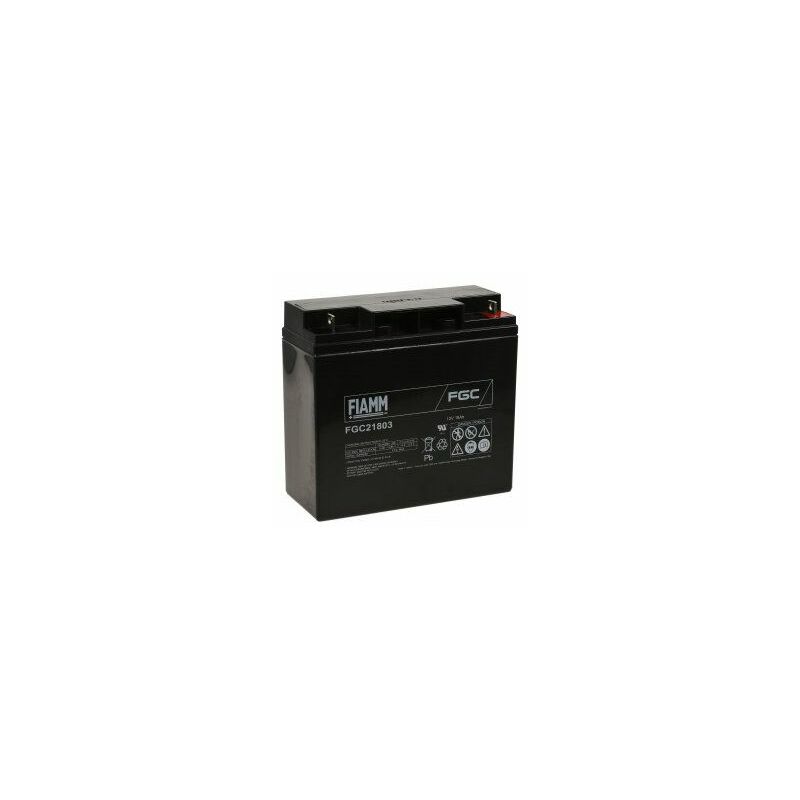 

FIAMM Recambio de Batería para Panasonic LC-X1220P / Varta 519901 12V 18Ah (ciclo profundo)