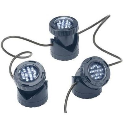 FIAP 3210 Illuminazione per stagno Kit da 3 LED (monocolore) Blu scuro