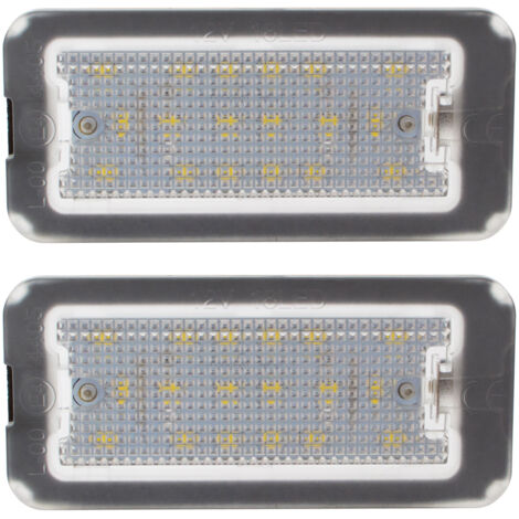 Fiat 500 2007 - LED-Kennzeichenbeleuchtung, 2er-Set