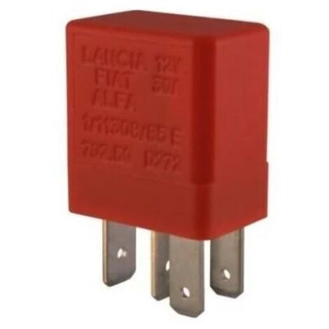 Fiat 702.50 - 4-poliges 12V 30A Mikrorelais - Alfa Romeo Fiat Lancia