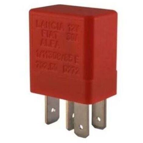 Fiat 702.50 - Microrelé 4 pines 12 V 30 A - Alfa Romeo Fiat Lancia