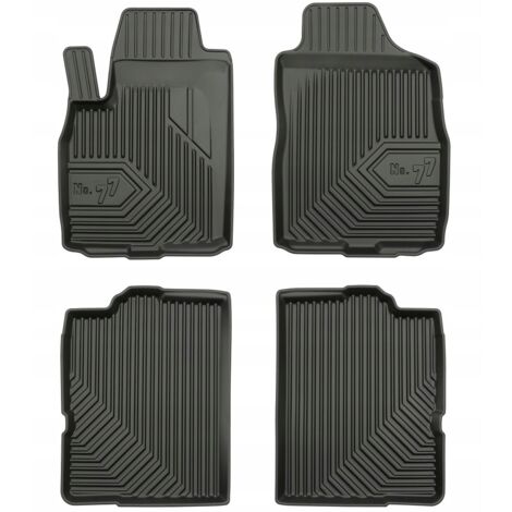 FIAT Panda 2 2003-2012 TAPPETINI IN GOMMA VASCHETTE 77