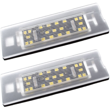Fiat Panda 2003-2012 - LED-Kennzeichenbeleuchtung, 2er-Set