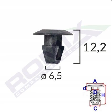 Fiat ROMIX Dichtungsclip - 1 Stk.