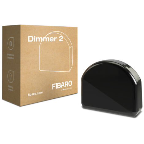 Fibaro Dimmer 2 module variateur noir compatible Z-Wave