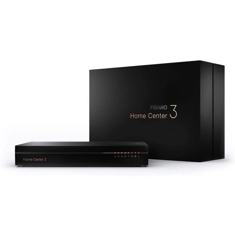 

Fibaro FGHC3 Panel de Control central para domótica en hogares inteligentes. Z-Wave serie 500 con Wi-Fi 2.4 GHz y 5 GHz