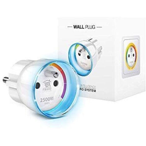 Fibaro Wall Plug E prise murale connectée blanche