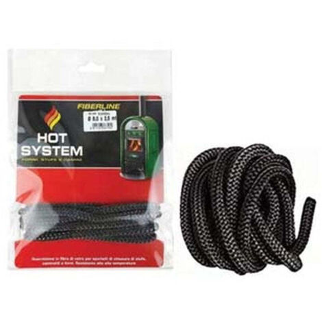 Fiberline guarnizione tonda per alte temperature - Specifiche: mm.6x2,5 mt. - 6 pz