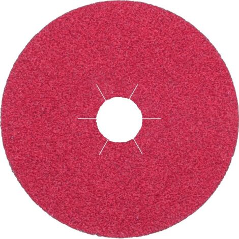 Fiberscheibe FS 964 ACT Ø 125 mm Körnung 24 für INOX / Stahl Keramikkorn