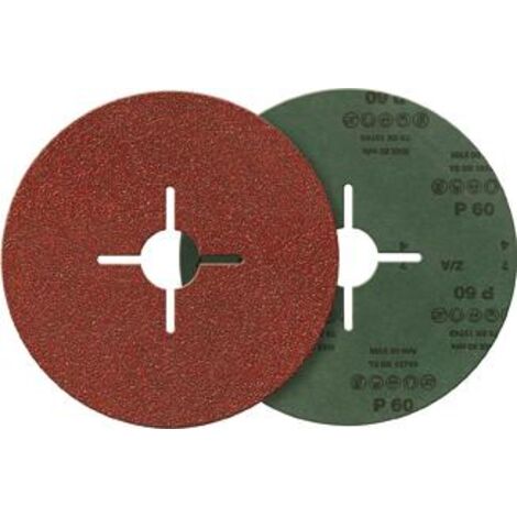 Fiberschleifscheibe Korund 180mm K 60 FORTIS
