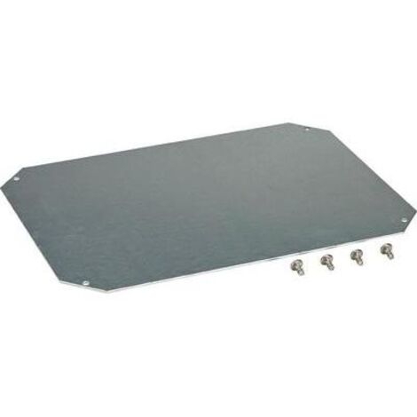 Fibox 6418074082565 Piastra di montaggio in acciaio 350x250 mm