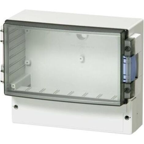 Fibox ABS 21/18-3 Regler-Gehäuse 185 x 213 x 118 ABS Rauchgrau 1 St.