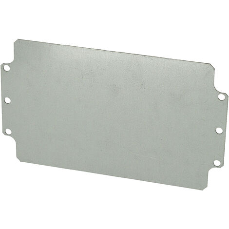 Fibox AM 1626 Montageplatte (L x B) 244 mm x 146 mm Aluminium Silber-Grau 1 St.