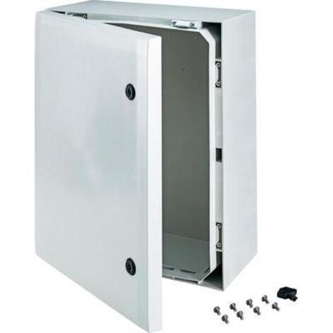 Fibox Elektroinstallationsschrank grau 50x40x21 cm