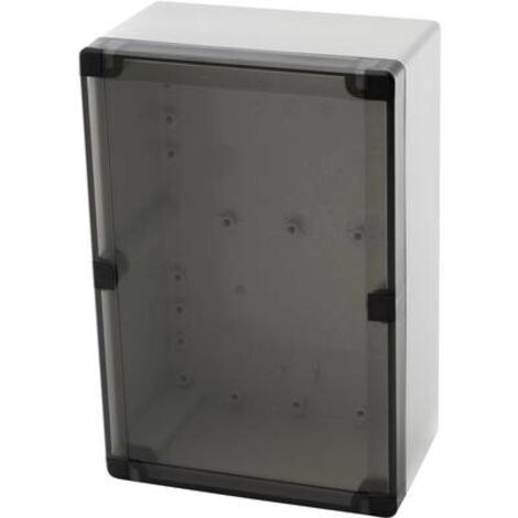 Fibox PCTQ3 162409 Contenitore da parete, Contenitore da installazione 244 x 164 x 90 Policarbonato Grigio (RAL 7035) 1