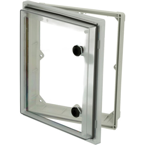 Fibox PW 292409 T 4901884 Sichtfenster Deckel Transparent, Doppelbart, UV-beständig (L x B x H) 88 x