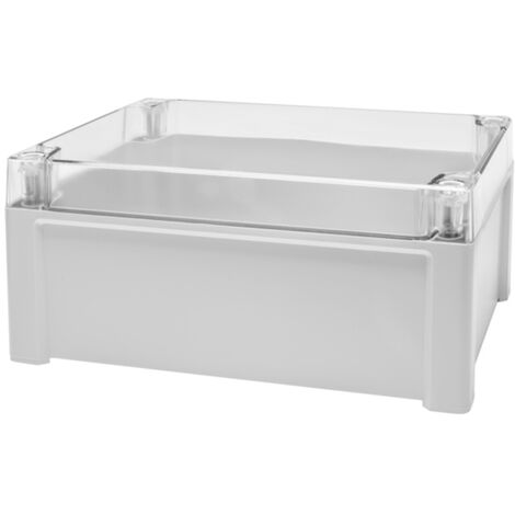 Fibox TPC 241911T Universal-Gehäuse 240 x 191 x 107 Polycarbonat Lichtgrau 1 St.