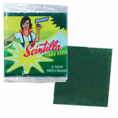 Fibra abrasiva verde scintilla
