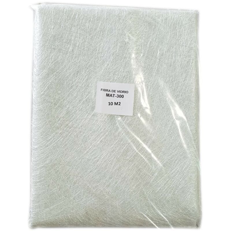 

Fibra de Vidrio MAT-300 (densidad 300gr/m2) 10m2 para reparaciones
