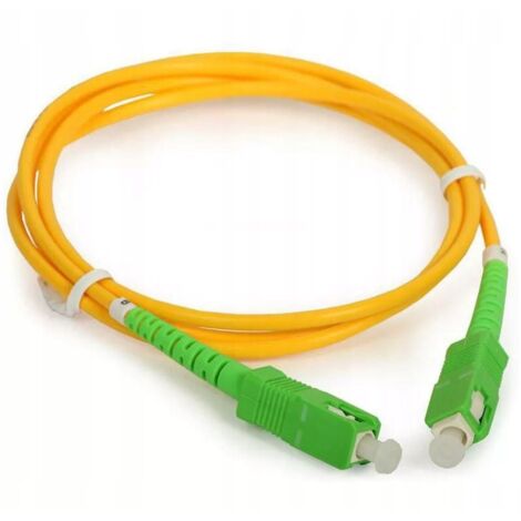 Fibra óptica simplex MicroConnect SC/APC-SC/APC de 7 m