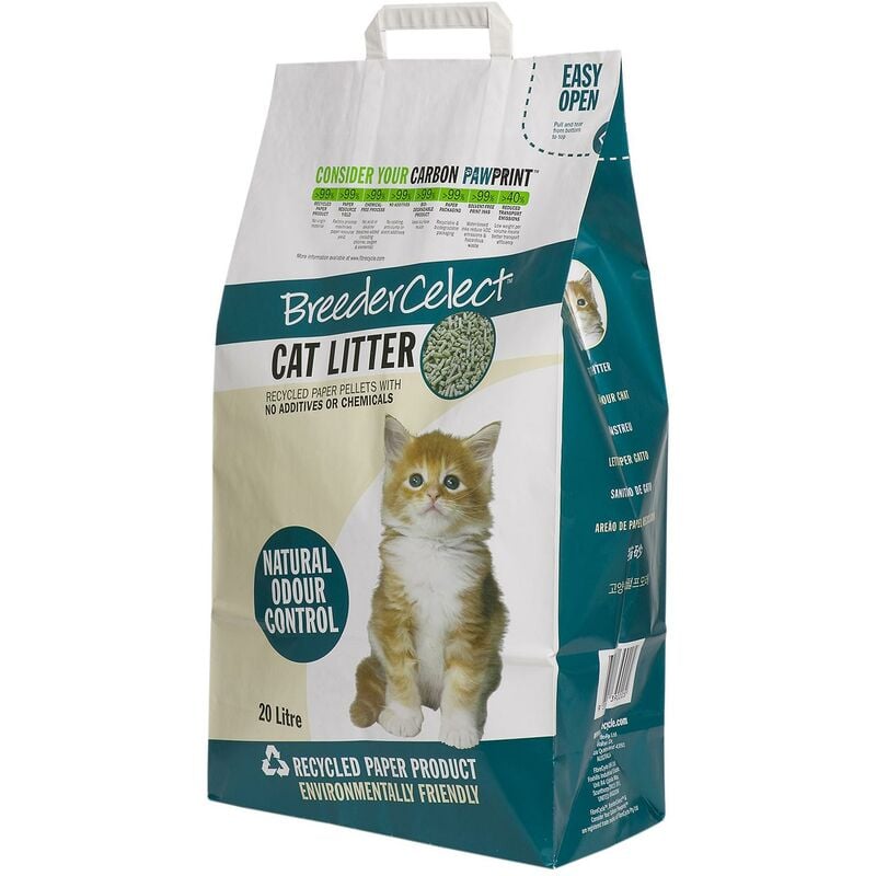 

Cat-Litter 20 Ltrs. Pellets Papel Reciclado - Fibrecycle