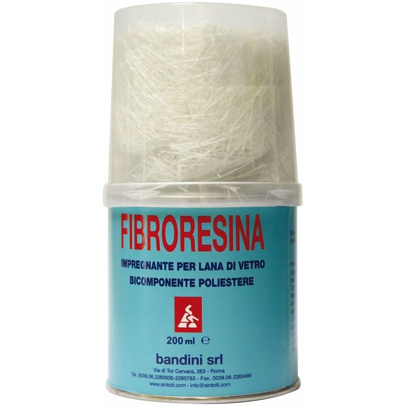 Fibro resina in kit resina + induritore