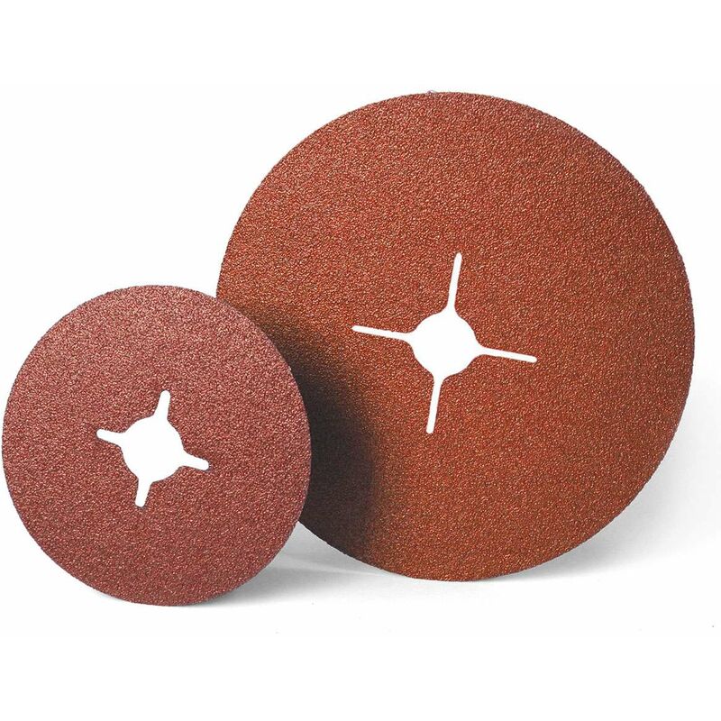 Rosver - Fibrodischi kft-f D.115x22 Gr.100 al