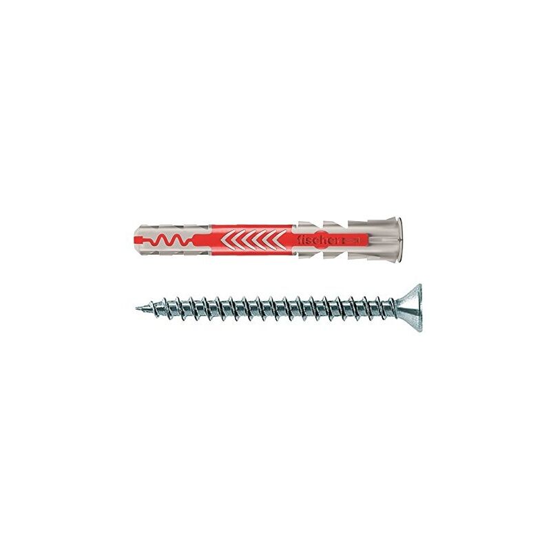 

538249 DUOPOWER 14 X 70 S, GRIS Y ROJO, (Ø X L) 14 MM X 70 MM - Fischer