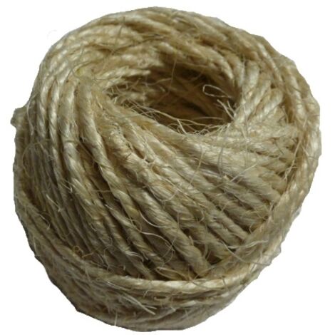 Ficelle Colis Sisal 250g Sisal Naturel Biodégradable - Corderies Tournonaises