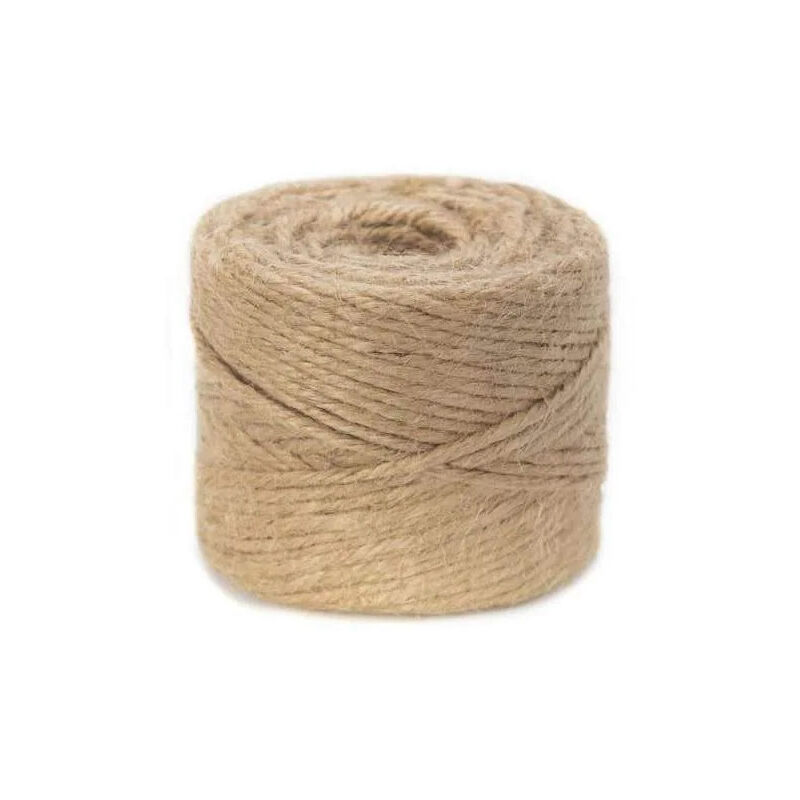 CORDERIES TOURNONAISES Ficelle jute 0.8/2 x 100 g sur cavalier plastique