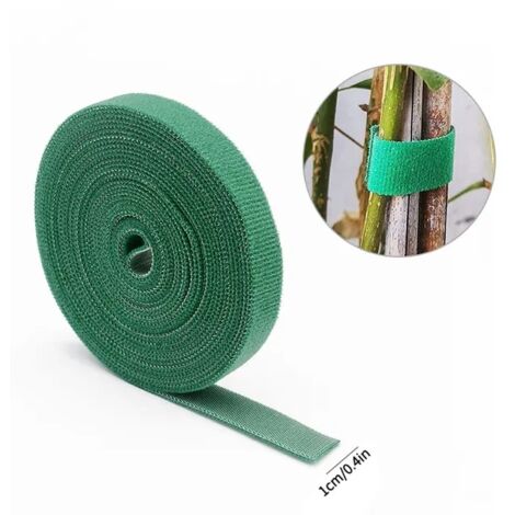 Ficelle pour plantes de jardin, attaches en nylon, bandages pour plantes, accessoires de jardin, sangles en bambou avec boucle velcro, supports réutilisables