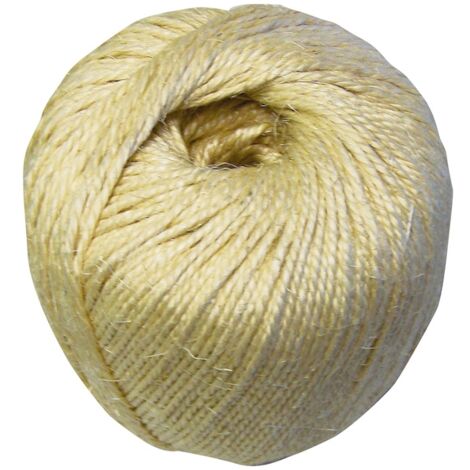 Ficelle Sisal 0.4/3 - 3.5 mm - pelote de 2.5 kg - CORDERIES TOURNONAISES