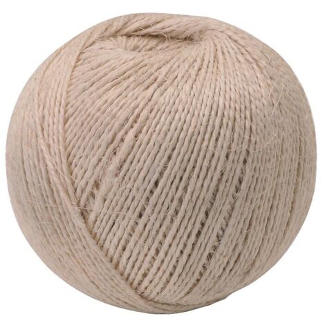 Ficelle sisal. diamètre 4.5 mm. pelote de 250 m - CORDERIE MESNARD SAS