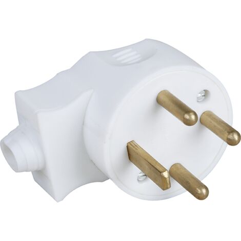 Ficha 20A 3P+T - Lateral Blanco
