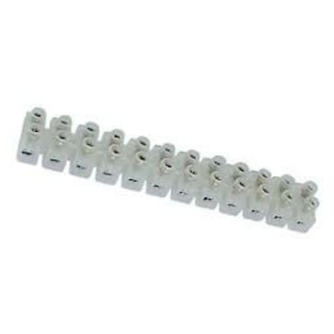 FICHA EMPALME ELECTRI BLANCA - 6 MM