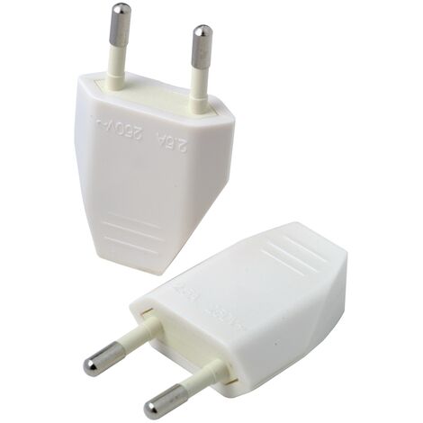 FICHE 2.5A BLANC 2PC PROFILE 690125101