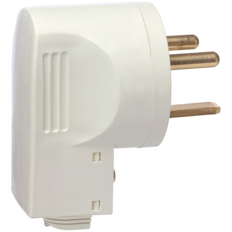Fiche 2p+t 32 A Legrand - Mâle - Sortie Latérale - Blanc