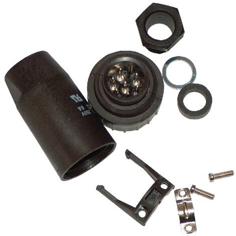 Fiche 7 pôles mâle AMPHENOL AMHT3104001