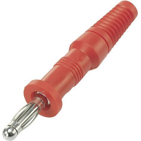 Fiche à lamelles Ø de la broche: 4 mm TRU COMPONENTS TC-R8-20A 1587975 rouge 1 pc(s) S640431