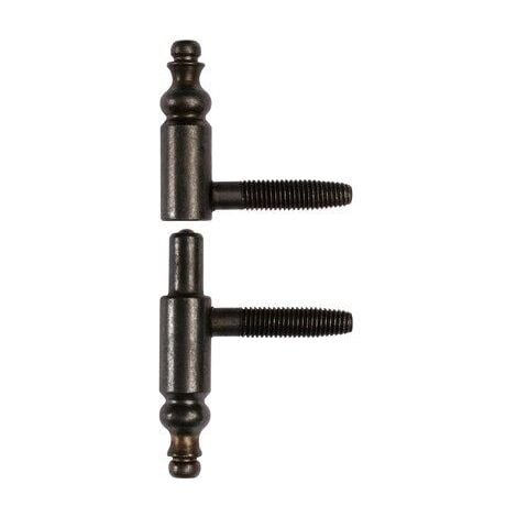 Fiche à visser nœuds à vases Acier vieilli 13X88mm BRUNI M/F OTLAV