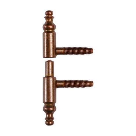 Fiche à visser nœuds à vases en bronze 13X88 mm – Finition métal élégante – Pour projets de construction et rénovation – Otlav