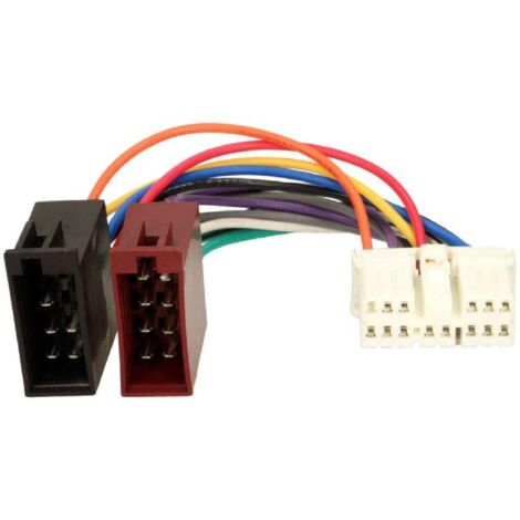 Fiche Autoradio 14PIN vers ISO compatible avec Hyundai Accent Atos Coupe Elantra