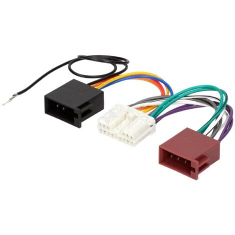 Fiche Autoradio 14PIN vers ISO compatible avec Mitsubishi 3000GT Carisma Colt