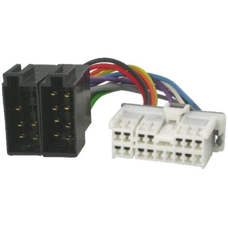 Fiche Autoradio 16PIN compatible Hyundai Kia 98-07 vers ISO