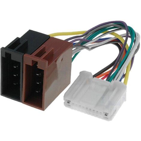 Fiche Autoradio 20PIN vers ISO compatible avec Subaru Forester Impreza